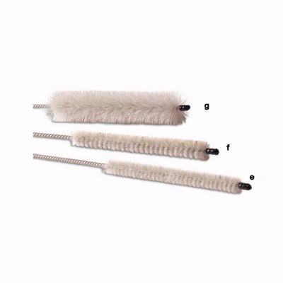 Szczotki z naturalnego włosia z gumową nasadką