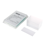 Szkiełka mikroskopowe podstawowe - cięte krawędzie - 1-6273 - szkielka-podstawowe-z-polem-do-opisu-biale - 76-x-26-mm - 100-szt