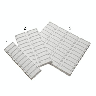 Taca z polistyrenu na szkiełka