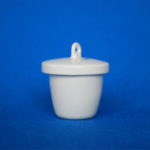 Tygle porcelanowe z przykrywką - s-1508 - tygiel-porcelanowy-z-pokrywka - 10-ml - 30-mm - 20-mm - 28-mm