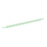 Zatyczki w paskach do probówek do PCR - 12-stanowiskowe - k-0384 - zatyczki-do-probowek-w-paskach-12-stanowiskowych - zielone - 781293 - 80-szt