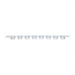 Zatyczki w paskach do probówek do PCR - 8-stanowiskowe - k-0367 - zatyczki-do-probowek-w-paskach-8-stanowiskowych - plaskie-zatyczki - przezroczyste - 781334 - 125-szt