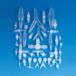 Zestaw 45 łączników do węży, z TPX i PP - 2-1849 - zestaw-lacznikow - pudelko - 45-szt