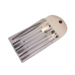 Zestaw szpatułek podwójnych z pincetą - b-0650 - zestaw-6-szpatulek-i-pinceta - 7-szt