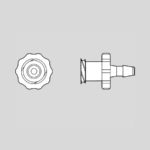 Łącznik do węży z żeńskim przyłączem typu Luer - 2-1887 - lacznik-do-wezy-z-zenskim-przylaczem-typu-luer - 24-34-mmluer-lock-zenski