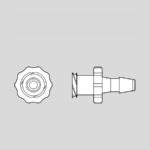 Łącznik do węży z żeńskim przyłączem typu Luer - 2-1888 - lacznik-do-wezy-z-zenskim-przylaczem-typu-luer - 32-42-mmluer-lock-zenski