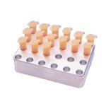 Bloki aluminiowe - 7-8007 - blok-aluminiowy-na-probowki-o-poj-22-ml - 24-4-x-6