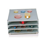 Czteropiętrowa platforma do wytrząsarek Varioshake - k-1615 - czteropietrowa-platforma-odstep-miedzy-poziomami-60-mm - 3968-a000051