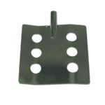 Mieszadła ze stali szlachetnej - 2-2384 - dla-pretow-srednica-6-mm-lopatka-z-6-otworami - 70-mm - 6