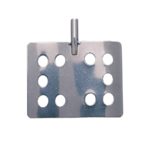 Mieszadła ze stali szlachetnej - 2-2386 - dla-pretow-srednica-8-mm-lopatka-z-10-otworami - 100-mm - 6