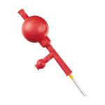 Gruszka do pipet Peleus - 3-1489 - gruszka-do-pipet-peleus-z-dlugim-trzonkiem - do-100-ml