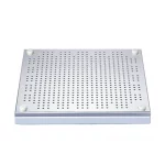 Platformy z otworami do mocowania do wytrząsarek Varioshake - k-1605 - platforma-z-otworami-do-mocowania - 330-x-330-mm - vs-8 - 3950-a000044