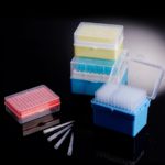 Końcówki do pipet - sterylne - w pudełkach - 10-1250 µl - b-0746 - koncowki-do-pipet-w-pudelkach - 10-%ce%bcl - bezbarwne - sterylne - 10-x-96-szt - 960-szt