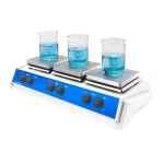 Magnetyczne mieszadło wielopunktowe z grzaniem SB 162-3 (analogowe) - k-1818 - magnetyczne-mieszadlo-wielopunktowe-z-grzaniem-sb-162-3 - glinowo-krzemowa - 325c - 3x700w