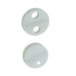 Mieszadełka PTFE - okrągłe z otworami - 2-2327 - mieszadelko-magnetyczne - 45-mm - typ-ll