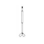 Mieszadło KPG z teflonowymi skrzydłami mieszającymi - e-5028 - mieszadlo-kpg-z-teflonowymi-skrzydlami-mieszajacymi - 50-250-ml - 10-mm