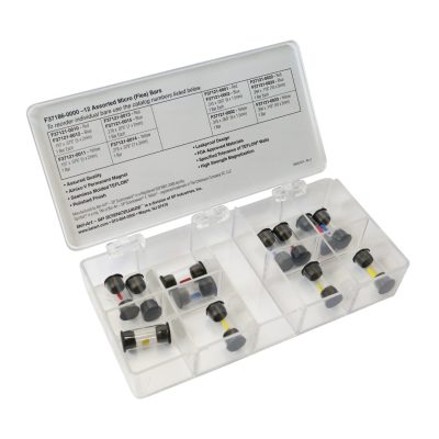 Mikromieszadełka magnetyczne w zestawie