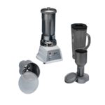 Mikser-homogenizator - 3-2097 - pojemnik-aluminiowy-1-l-z-pokrywka-i-zestawem-nozy