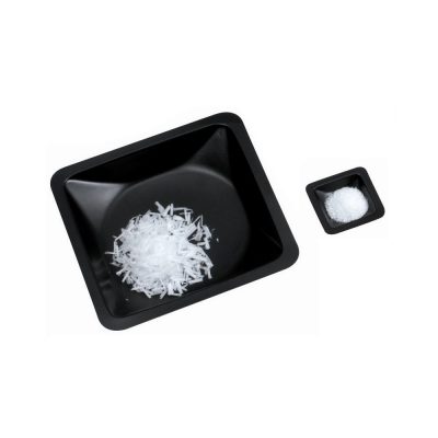 Naczynka wagowe jednorazowego użytku, czarne