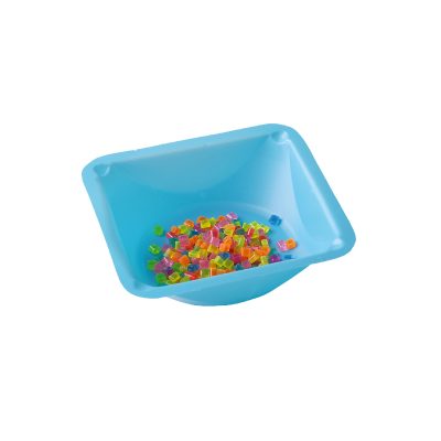 Naczynka wagowe jednorazowego użytku, niebieskie