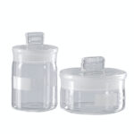 Naczynka wagowe ze szkła Duran - e-1284 - naczynka-wagowe-niskie - 3-ml - 20-x-20-mm - 6-szt