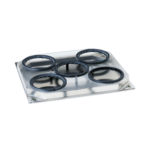 Akcesoria do wytrząsarek Heidolph 1010, 1020, 1030, 1040 - h-6614 - nasadka-do-5-kolb-o-poj-250-ml - wytrzasarki-1010-1020-1030-1040 - 549-75000-00