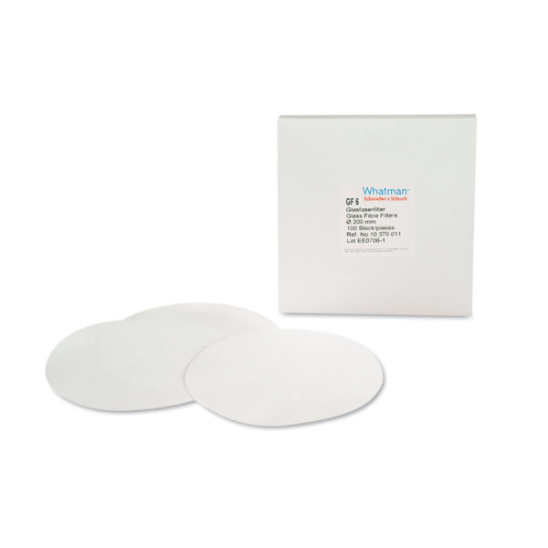 Okrągłe filtry bibułowe z włókna szklanego - typ GF92