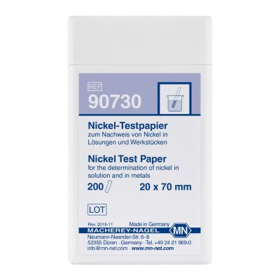 Papierki do oznaczeń jakościowych - Nikiel