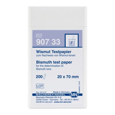 Papierki do oznaczeń jakościowych - Bizmut