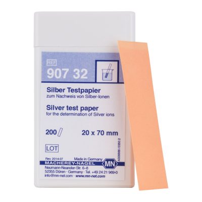 Papierki do oznaczeń jakościowych - Srebro