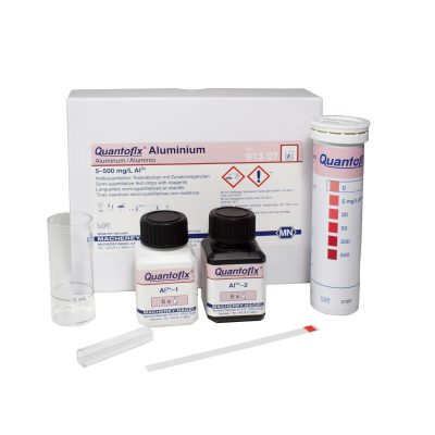 Papierki do ozn. półilościowych Quantofix - Aluminium