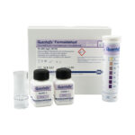 Papierki do ozn. półilościowych Quantofix - Formaldehyd - m-3926 - paski-do-ozn-polilosciowych-quantofix-formaldehyd-odczynniki - bezowy-niebieskofioletowy - 100-szt