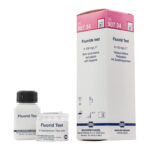 Testy do oznaczeń półilościowych - Fluorki - m-3603 - paski-do-specjalnych-zastosowan-fluorki - rozowy-bialy - 30-szt