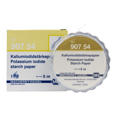 Papierki do oznaczeń jakościowych - skrobiowe z jodkiem potasu - do wykrywania azotyn&oacute;w i wolnego chloru