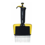 Pipety wielokanałowe o zmiennej objętości, Thermo Scientific, Finnpipette F2 - k-2505 - pipeta-12-kanalowa-o-zmiennej-objetosci-finnpipette-f2 - 5-50-%c2%b5l-2 - flex-200-250-univ-200-ext - zolty - 4662050