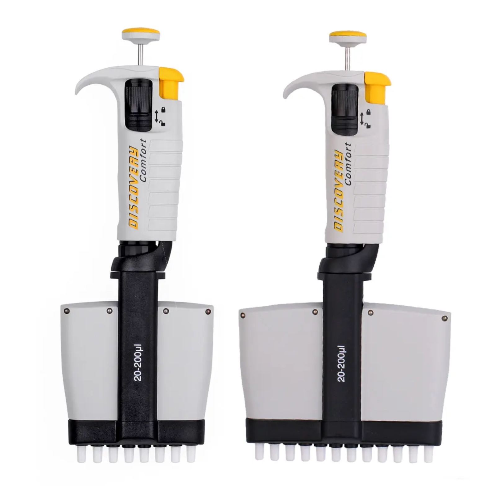 Pipety wielokanałowe HTL Discovery Comfort, zmienna objętość 00 Pipety wielokanałowe HTL Discovery Comfort, zmienna objętość 00