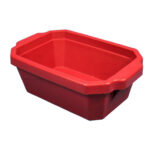 Pojemnik izolacyjny na lód, bez pokrywy - l-0013 - pojemnik-izolacyjny-na-lod-bez-pokrywy - 4-l - czerwony - 350-x-240-x-122-mm