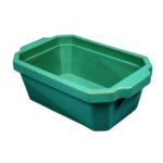 Pojemnik izolacyjny na lód, bez pokrywy - l-0012 - pojemnik-izolacyjny-na-lod-bez-pokrywy - 4-l - zielony - 350-x-240-x-122-mm