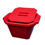 Pojemnik izolacyjny na lód, z pokrywą - l-0022 - pojemnik-izolacyjny-na-lod-z-pokrywa - 45-l-2 - czarny - 330-x-280-x-185-mm