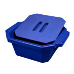 Pojemnik izolacyjny na lód, z pokrywą - l-0019 - pojemnik-izolacyjny-na-lod-z-pokrywa - 25-l-2 - niebieski - 330-x-280-x-122-mm