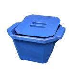 Pojemnik izolacyjny na lód, z pokrywą - l-0023 - pojemnik-izolacyjny-na-lod-z-pokrywa - 45-l-2 - niebieski - 330-x-280-x-185-mm
