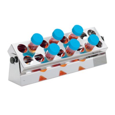 Stalowy statyw na probówki do wytrząsarek Varioshake