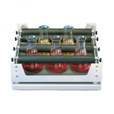 Stelaż z 4 rolkami mocującymi kolby