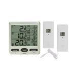 Termometr cyfrowy z dwoma zewnętrznymi czujnikami bezprzewodowymi - l-0058 - termometr-cyfrowy-ft0075 - z-dwoma-zewnetrznymi-czujnikami-bezprzewodowymi