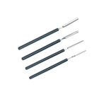 Zestaw zakrzywionych łopatek do proszku - 4-częściowy - 2-6605 - zestaw-zakrzywionych-lopatek-do-proszku-4-czesciowy