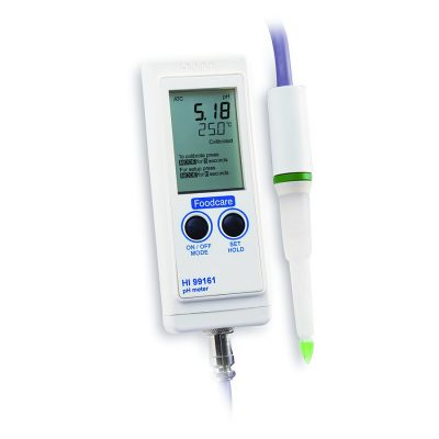 pH-metr do żywności HI 99161 z elektrodą wbijaną FC 202D - Hanna Instruments