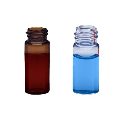 Fiolki Wheaton ze szkła przeźroczystego lub brązowego, z gwintem - 1,5 ml i 2 ml