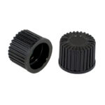 Nakrętki do fiolek do autosamplera - 2-7206 - nakretki-bez-otworu - butyl-ptfe - 8-425 - 100-szt