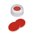 Nakrętki gwintowane ND9, krótki gwint, z septą - 7-0702 - nakretki-gwintowane-nd9-krotki-gwint - ptfe-czerwonysilikon-bialyptfe-czerwony - bialy - 45-shore-a - 100-szt