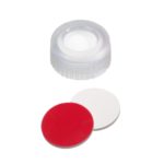 Nakrętki gwintowane ND9, krótki gwint, z septą - 7-0694 - nakretki-gwintowane-nd9-krotki-gwint - silikon-bialyptfe-czerwony - bialy - 55-shore-a - 100-szt